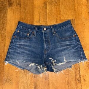 Women's Denim Blue 501 Levi’s Jean Shorts